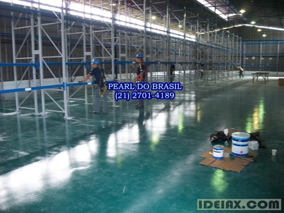 Aplicação De Piso De Concreto Polido